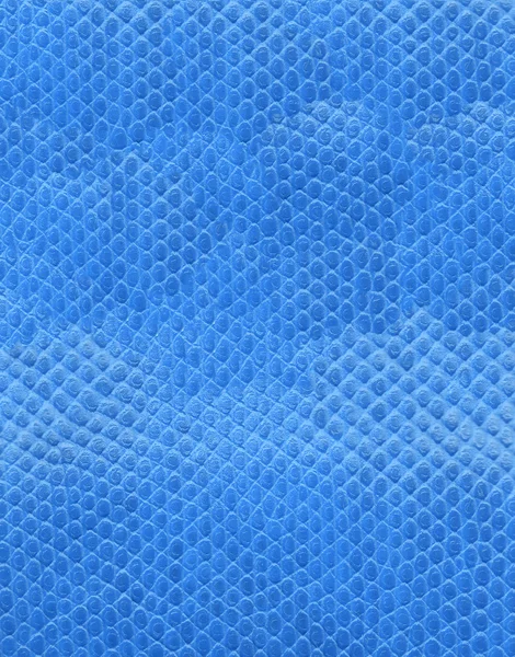 ブルーの人工皮革 — ストック写真