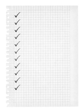 To do list clipart