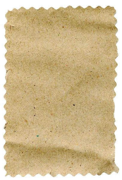 Trozo de papel marrón — Foto de Stock