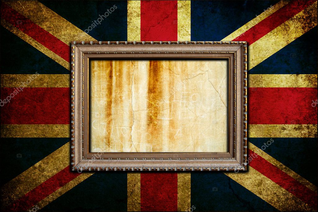 Frame on England flag — Stock Photo © cla1978 4058088
