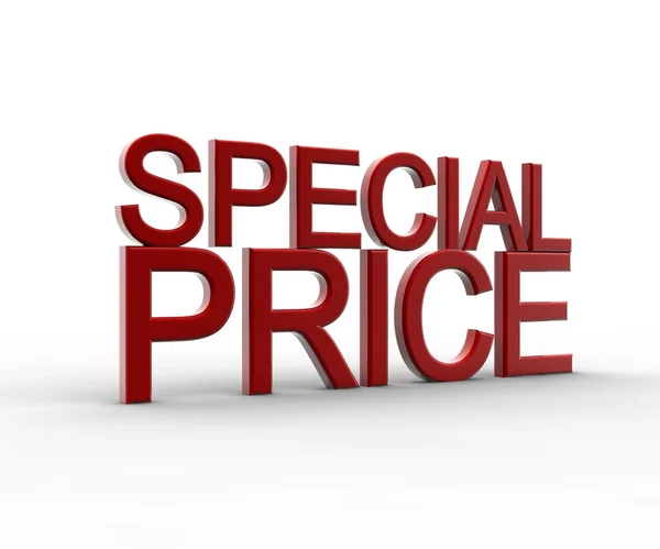 Red special price — Stock Photo, Image