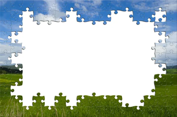 Příroda puzzle — Stock fotografie