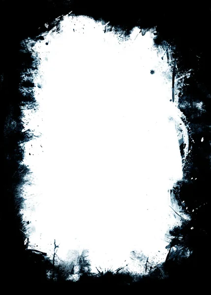 Siyah-Beyaz çerçeve — Stok fotoğraf