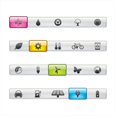 Ecology Menu Navigation clipart