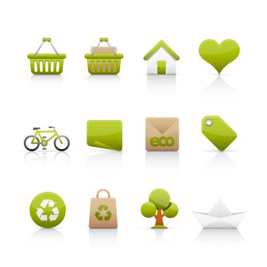 Icon Set - Ecology clipart