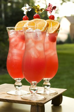 Hurricane Cocktails clipart