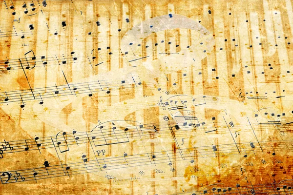 Музыкальный гранж и текстурная бумага — стоковое фото