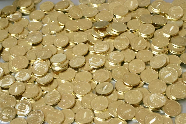 Ryska metalliskt mynt — Stockfoto