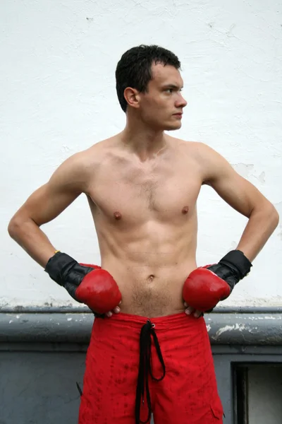 Hombre Boxeo —  Fotos de Stock