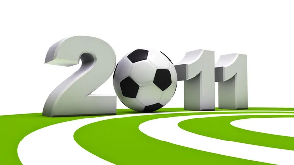 Fußball 2011 — Stockfoto