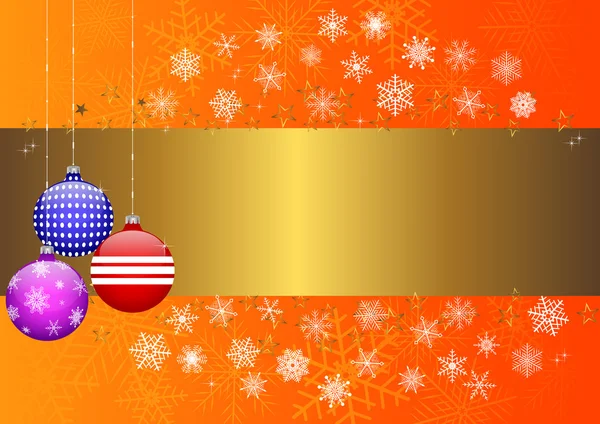 Kerst banner. vector 10eps. — Stockvector