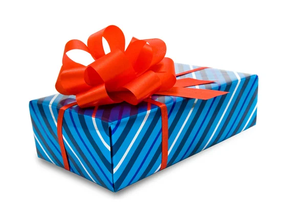 Gift. clipping path. — Stock Photo, Image