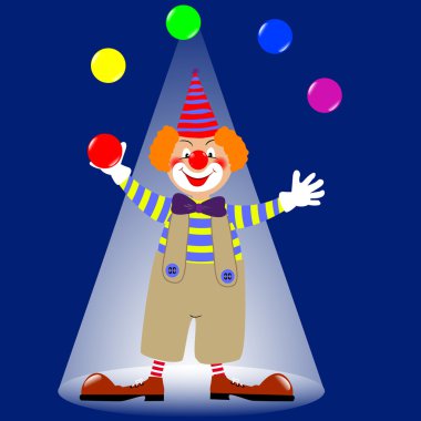 Clown. clipart