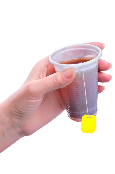 Tea a kéz — Stock Fotó