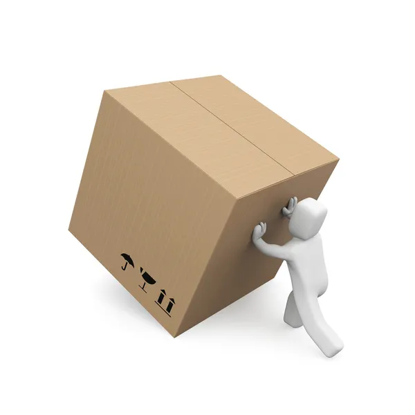 Parcel delivery — Stock Photo, Image