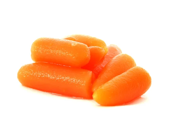 Detalhe de cenouras — Fotografia de Stock