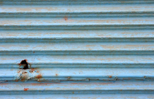 stock image Old corrugated plate