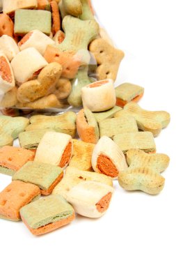 Pile of dog cookies clipart