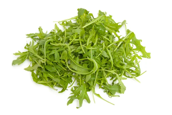 Pile of fresh Ruccola lettuce — Stock Photo, Image
