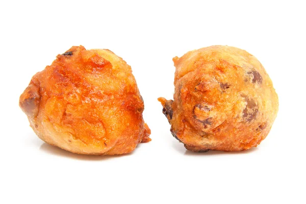 Dutch donut also known as oliebollen — Stock Photo, Image