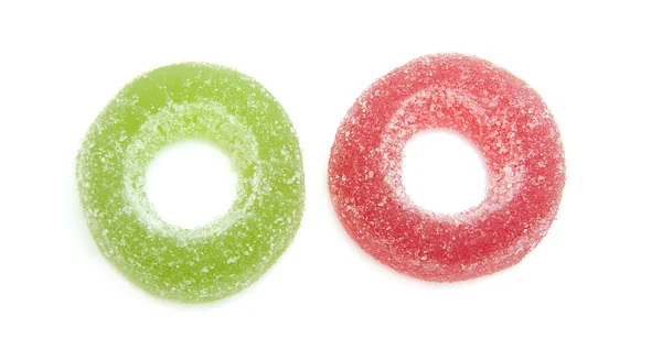 Caramelle zuccherate colorate — Foto Stock