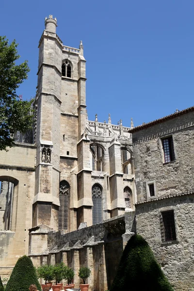 stock image Cathedral St Just and Pasteur of Narbonne