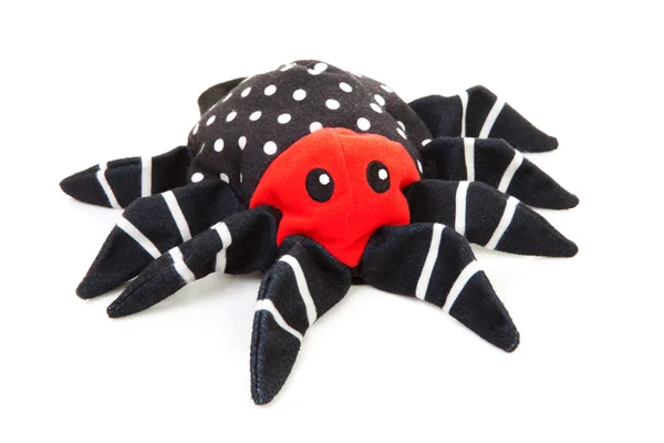 Fabric spider toy — Stock Photo, Image