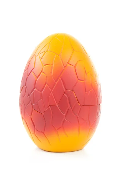 Kolorowe jajko plastikowe zabawki — Zdjęcie stockowe