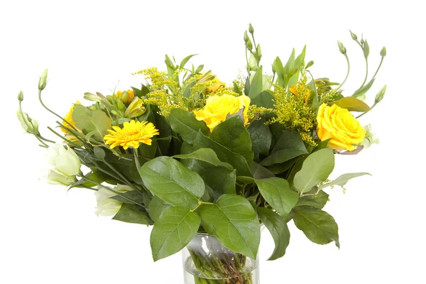 Bouquet of yellow flowers — Stock Photo, Image
