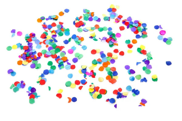 Barevné konfety — Stock fotografie