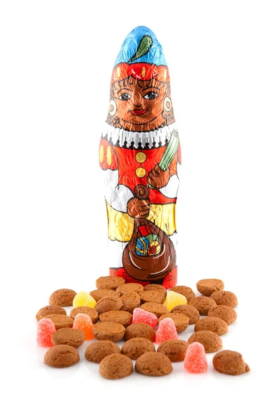 シンタークラースの典型的なオランダのお菓子 — ストック写真