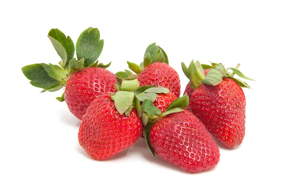 几个新鲜草莓 — 图库照片