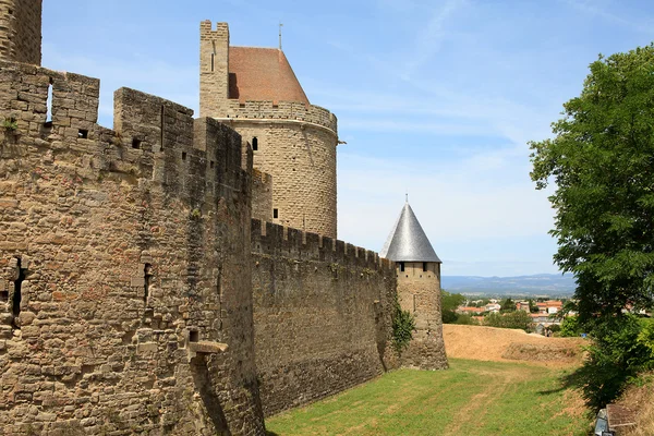 Castelo Carcasonne França — Fotografia de Stock
