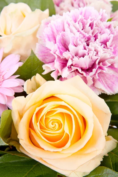 Μπουκέτο Όμορφα Λουλούδια Closeup — Φωτογραφία Αρχείου