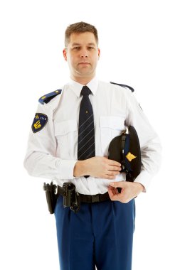 Dutch police officer clipart