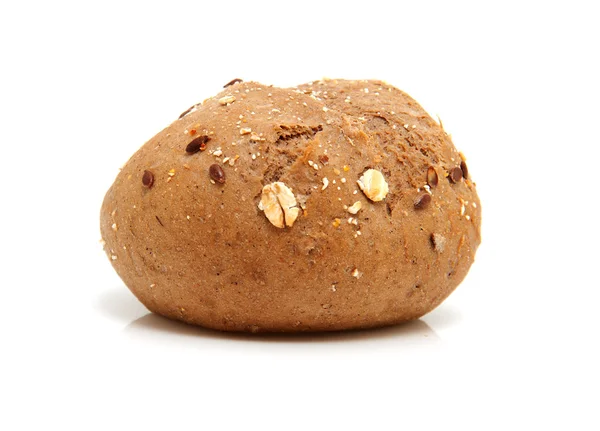 Pão fresco assado em close-up — Fotografia de Stock