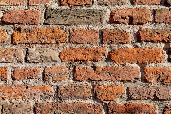 Stock image Background of brick wall in closeup