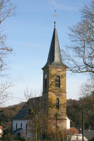 Kirche berschweiler, deutschland kyrkliga berschweiler, Tyskland — Stockfoto