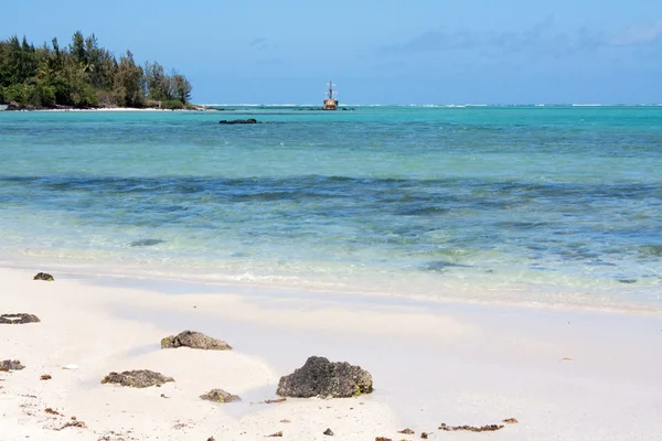 Mauritius westkust — Stockfoto