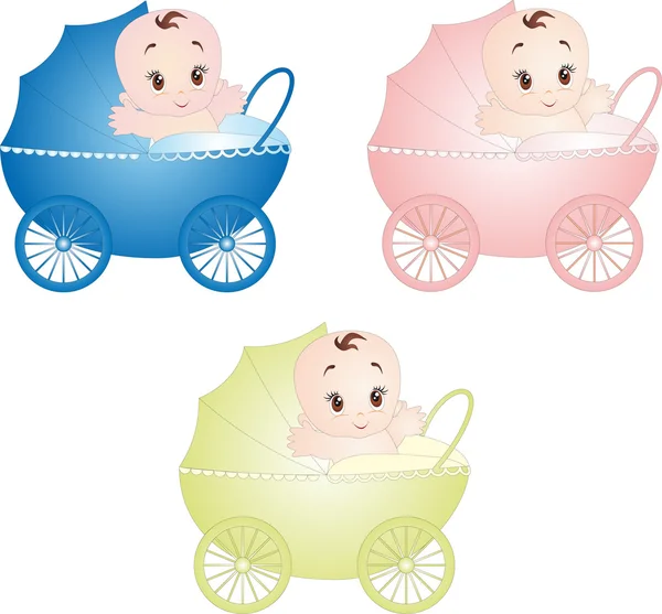 赤ちゃんのベクトル — ストックベクタ