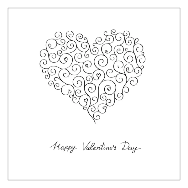Valentín simple — Archivo Imágenes Vectoriales