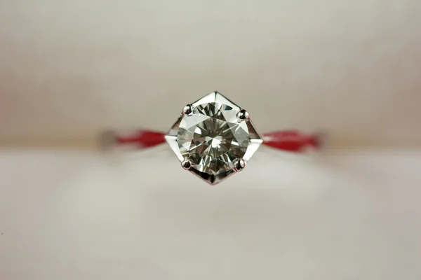 Diamant inel — Fotografie, imagine de stoc