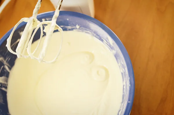 stock image Electric hand mixer, baking