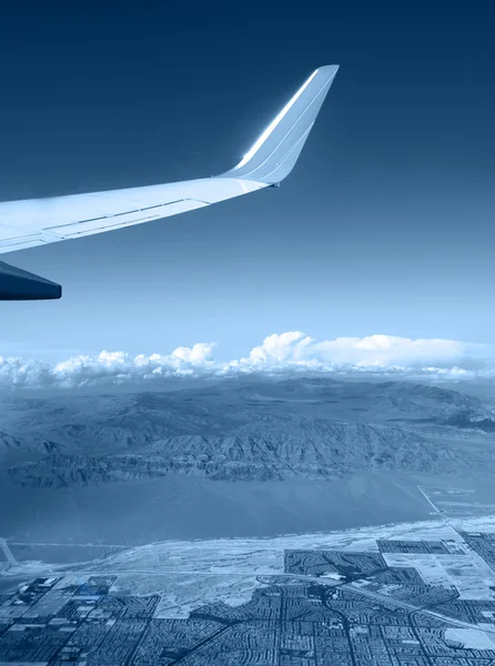 View from Airplane window — Stock Photo, Image