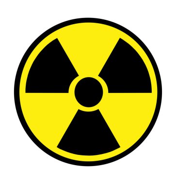 Radiation sign clipart