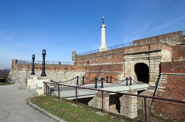 Belgrade fortress clipart