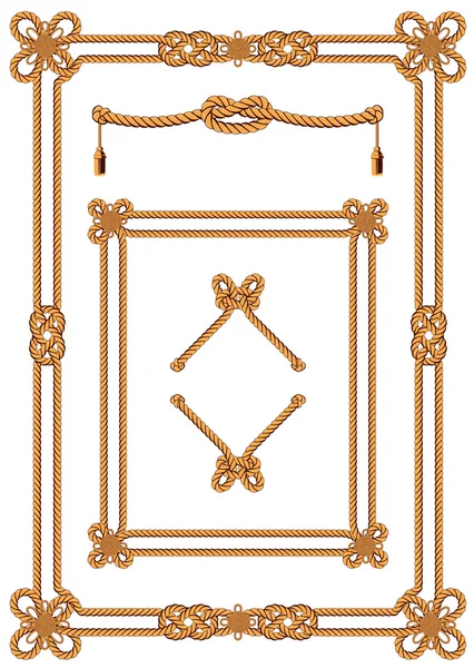 Kabel abstraktní ornament — Stockový vektor