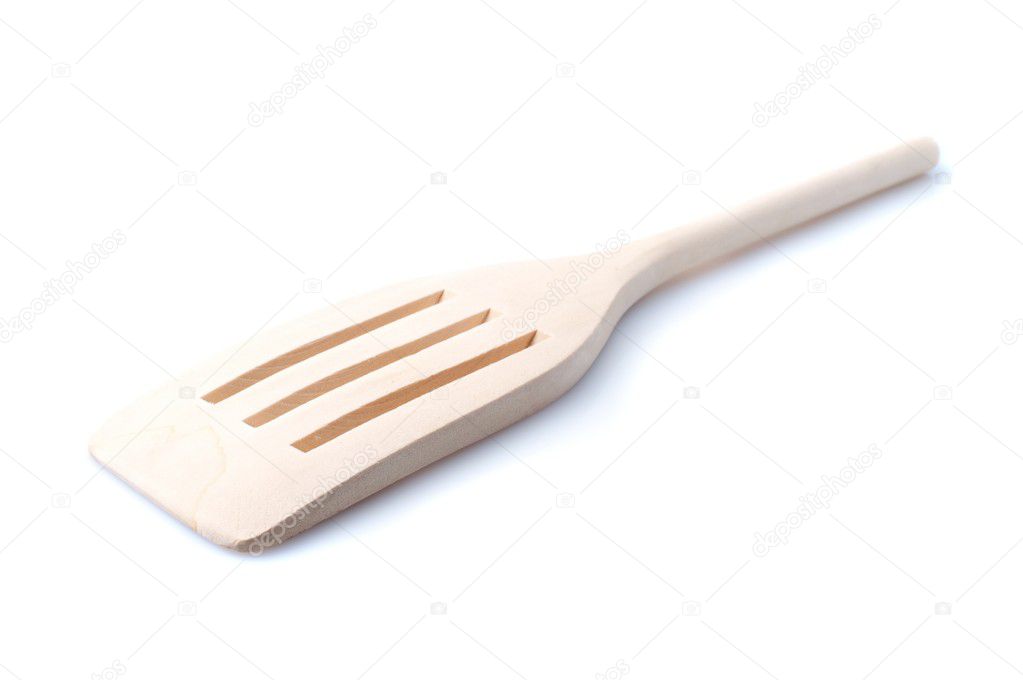 Wooden kitchen shovel