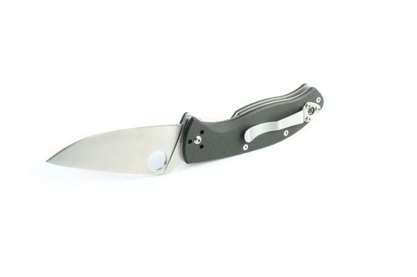 Folding hunting knife — Stock Photo, Image
