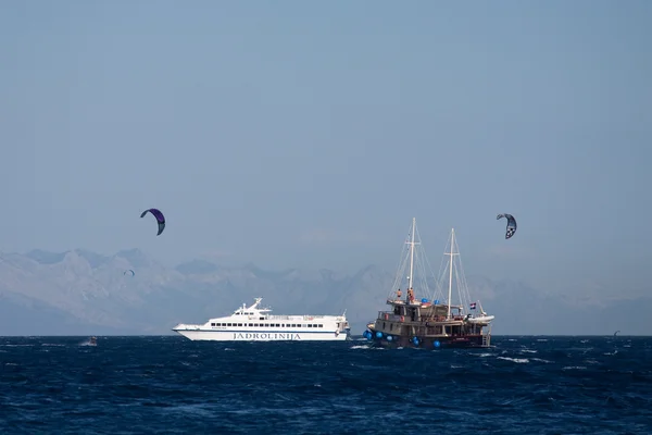 Navegar en Croacia — Foto de Stock